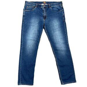 Tommy Bahama Jeans Mens Size 40x31 Belize Slim Pockets Stretch Denim Blue